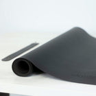 MotionGrey Vegan Leather Desk Pad - Waterproof Desk Mat for Laptop & Keyboard - Black-Spacious 35.5" x 17.”7 Size: Large enough to hold your laptop, keyboard, mouse, and more-perfect for work or creative setups