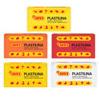 JOVI Plastilina Modeling Clay 30 Bar Display Box - Standard Colours-Major Allergen-Free and Gluten-Free: Create worry-free with JOVI plastilina, as it is free from major allergens and gluten. Parents can trust that their children are using a safe and non-toxic clay.