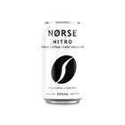 Norse Nitro Cold Brew Coffee - Harar Black Coffee - 355 mL - 12 Pack-Made with Grade 1 Ethiopian Moka Harar coffee