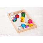TickiT Small Wooden Mirror Tray-Just try to break it!: Made of scratch-resistant acrylic, this mirror is durable. It's built to last for years and to withstand the rigors of childhood