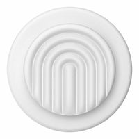 PopSockets PopGrip for MagSafe with Magnetic Adapter Ring - Curves Coconut Creme-The Magnetic Phone Grip & Stand securely attaches to your MagSafe-compatible case or Android case (utilizing the included Magnetic Adapter Ring) for maximum grip and stand utility, while simply sliding off (when you want it to) for MagSafe or wireless charging