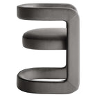 Modway Winslow Performance Velvet Barrel Accent Chair - Storm Grey-Dense Foam Padding