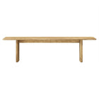 Modway Amistad 72" Wood Bench - Oak-7