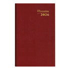 Brownline 2026 Traditional Weekly Pocket Planner - 4-3/4" x 3" - Assorted Colours - English-Telephone and address section