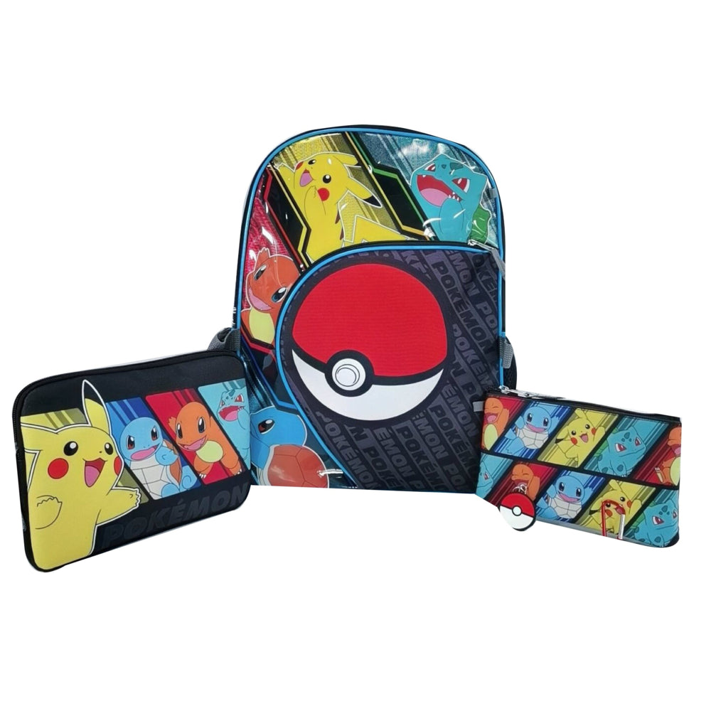 Bioworld Pokemon 5-Piece Backpack Set | staples.ca