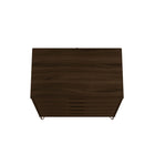 Manhattan Comfort Rockefeller Mid-Century Modern Bedroom Dresser 2-Piece Set - Brown-10