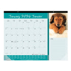Blueline 2026 Best Friend Monthly Desk Pad Calendar - 22" x 17" - Bilingual-12-Month: January 2026 to December 2026