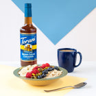 Torani Sugar Free Brown Sugar Cinnamon Syrup with Pump - 750 mL-Pump included: Dispenses the perfect amount (1/4 oz) of syrup every time