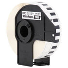 Brother Dk2214 Continuous Paper Label Tape - 0.47" - Black On White-Well suited to use with Brother QL-1050, QL-1050N, QL-1060N, QL-500, QL-550, QL-570, QL-570VM, QL-580N and QL-650TD printers