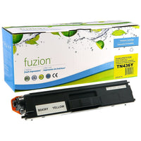 fuzion Brother TN436Y Compatible Toner Cartridge - High Yield - Yellow-Ink Colour: Yellow