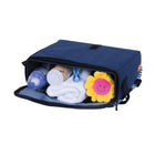 Dreambaby Grab 'N Go Booster Seat - Navy-Suitable for children who can sit upright unassisted (typically 6 months of age) to 5 years of age (approximately 50lbs/22.6kg)