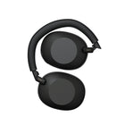 Sony WH1000XM6 Wireless Noise Cancelling Headphones - Black-Tailored Comfort, Thoughtfully Designed – Wider, asymmetrical headband with synthetic leather for all-day comfort, paired with a foldable design perfect for traveling