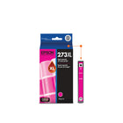 Epson T273 Ink Cartridge - High Capacity - Magenta-The package includes one dye-based magenta ink cartridge for use with a compatible ink-jet printer