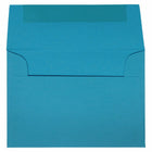 JAM Paper 4Bar A1 Coloured Invitation Envelopes - 3 5/8 x 5 1/8 - Blue Recycled - 100 Pack-Perfect for Greeting Cards, Invitations, Weddings or any announcement