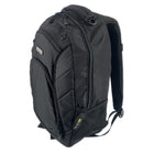 Tucci Italy Cyclist Laptop Backpack - Medium - Black-Air‑Hole Front Pocket – U‑shaped zipper pocket with ventilation for quick‑grab items
