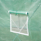 Outsunny 19 x 10 x 6.6 ft Walk-in Tunnel Greenhouse- Robust galvanised steel frame
 