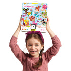 Banana Panda Magical Jumbo Puzzle - Mermaids-Convenient box with carry handle is great for storage and taking the puzzle on-the-go