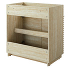 Modway Render 30" Faux Travertine Bathroom Vanity Cabinet - Travertine-9