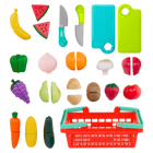 Battat Velcro Food in Basket-Recommended Age: Suggested for toddlers 2 years and up