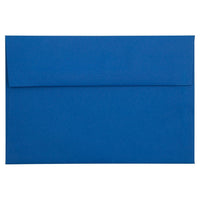 JAM Paper A8 Invitation Envelopes - 5.5 x 8.125 - Presidential Blue - 50 Pack-These envelopes are perfect to use for sending invitations, greeting cards, RSVP's, thank you cards, gifts for birthdays, graduations, holidays and more