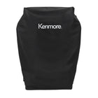 Kenmore 33" Gas Grill Cover - Black-The soft, waterproof vinyl is easy to clean and features heavy duty-gauge polyester backing for added durability.