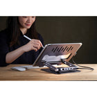 Adam Elements Hub Stand Pro 6-in-1 USB-C Hub - Laptop Stand - Grey-Premium Design: Sleek, lightweight, and durable all-aluminum design with premium craftsmanship complements your daily iPad experience