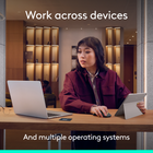 Logitech Mobi Fold Ultra-Portable Travel Mouse - Off-White-Customizable buttons: Personalize 2 buttons as well as the scroll and pointer speed with the Logi Options+ App to enhance your productivity and streamline your tasks on-the-go