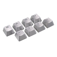 Cougar Metal Keycaps 8-Pieces Set for Mechanical Keyboards-Enjoy an unparalleled feeling of quality and strength when playing
