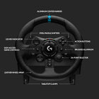Logitech G923 Racing Wheel and Pedals for PS5, PS4 and PC featuring TRUEFORCE up to 1000 Hz Force Feedback - Black-7
