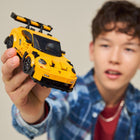 LEGO Speed Champions Porsche 911 GT3 RS Super Car-Authentic Porsche details - LEGO toy car features the real-life vehicle’s iconic silhouette, including the rear wing, air intake features on the hood and novelty rims