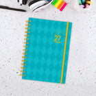 Mead 2026-27 Colour Pop Turquoise Weekly/Monthly Planner - Poly Cover with Bungee - 15+3 Months - 8½" x 6"  - Bilingual-15 tabbed monthly pages