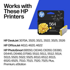 HP 564 Yellow Original Ink Cartridge (CB320WN)-Cartridge yield (approx.): 300 pages