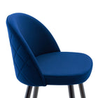Modway Cordial Performance Velvet Bar Stools - Navy - Set of 2-9