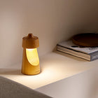 Decent Living 2-Piece Beech Portable Night Light Set-Power: 3000mAh rechargeable battery, portable