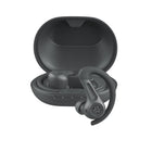 JLab JBuds Sport Earbuds with Active Noise Cancelling 4 - Graphite-Hybrid ANC + Noise control. 3 noise control modes with hybrid Active Noise Canceling . Spatial Audio EQ Straight from the Lab