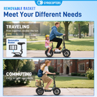 Gyrocopters Zeno 2.0 Electric Scooter for Adults & Teens - Speed 32 kmph - Range 40 km - APP - Black-When your ride is finished, the quick-folding design and lightweight 21 kg frame allow for easy storage in apartments or car trunks
