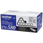 Brother TN580 Black Toner Cartridge, High Yield (TN580)-Confident compatibility. The only toner brand recommended for Brother monochrome laser printers. This high-yield toner cartridge delivers page yields up to 7,000 pages.