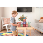 Connetix Pastel Starter Pack - 64 Pieces-Create 2D and 3D designs like houses, car parks, castles, towers, rockets, farms, zoos, puzzles, sorting boxes and coin drops, plus so much more 