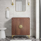 Modway Daylight 30" Bathroom Vanity Cabinet - Walnut-Sink Basin Not Included