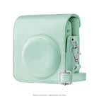 Fujifilm Instax Mini 13 Instant Camera Case - Lagoon Green-Adjustable shoulder strap