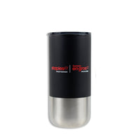 Staples Insulated Stainless Steel Tumbler with Straw - 16oz - Black-Insulated