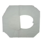Victoria Bay Shield Half Fold Toilet Seat Cover - White - 20 Packs of 250-Provides an essential hygiene solution for commercial restrooms