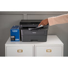 Brother HL-L2465DW Wireless Compact Monochrome Multifunction Laser Printer with Refresh Subscription Option-Go mobile with the Brother Mobile Connect app. Print, scan and manage your printer anytime, from almost anywhere, plus order Brother Genuine supplies, track toner usage and complete more work on the go