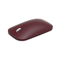 Microsoft Surface Mobile Bluetooth Mouse - Burgundy-Wireless Bluetooth 4.2 Connectivity