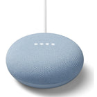 Google Nest Mini 2nd Generation - Sky Blue-Ask your Google Assistant to play your favourite songs from Spotify, YouTube Music, and more (Music subscriptions may be required). Or stream music from your phone to Nest Mini (Android phone or Chromecast-enabled apps on iOS required)
