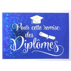 Mill Brook Studio 5-3/8" x 7-3/4" French Graduation Greeting Cards/Envelopes - Diploma - 18 Pack-Premium quality greeting cards
