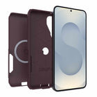 OtterBox Commuter Cell Phone Case with Magnets for Galaxy S26+ - Purple Mystery-Raised edges protect camera and screen