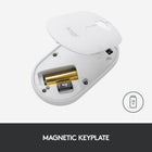 Logitech Pebble M350 Wireless Mouse - White-Weight (with batteries): 100 g
