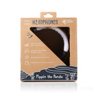 Planet Buddies Kids Furry Wired Headphones - Black/White (Panda)-100% recyclable packaging, with no plastic used