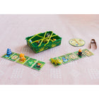 Educational Insights Jungle Rescue Game-Includes: Ten animal game pieces, ten cards, eight customizable vines, tweezer tool, game bin, spinner, and guide